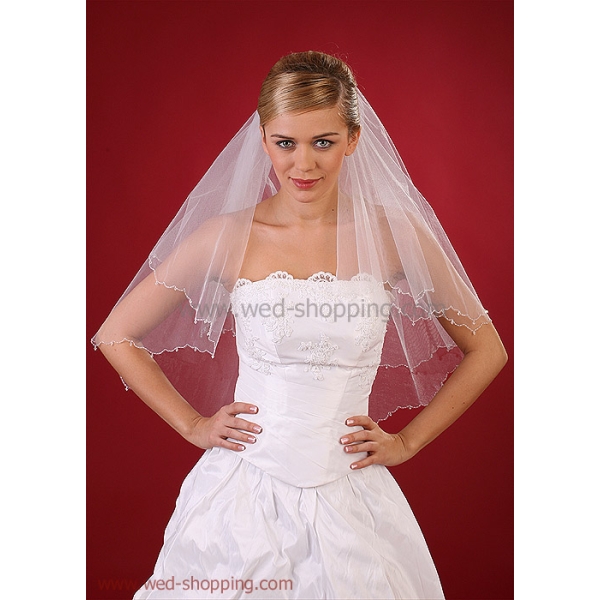 Voile de Mariée avec stalactites