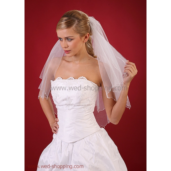 Voile de Mariée avec stalactites