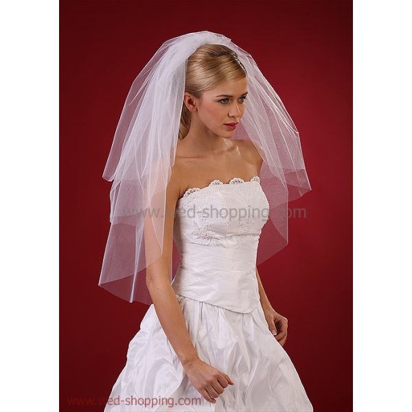 Voile  brut (sans finition)– coupe trois couches